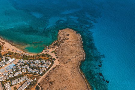 Foto de Playa Vathia Gonia en Ayia Napa, Chipre - Imagen libre de derechos