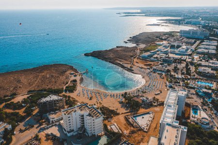 Foto de Vathia Gonia beach in Ayia Napa, Cyprus - Imagen libre de derechos