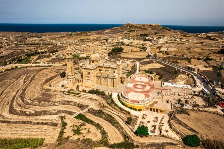 Téléchargez les photos : Ta Pinu Church In Gozo, Malta - en image libre de droit