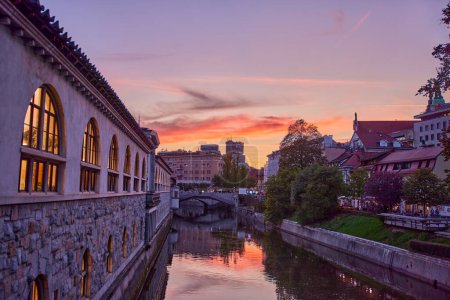 Photo for Architecture of Ljubljana in Slovenia, Europe - Royalty Free Image