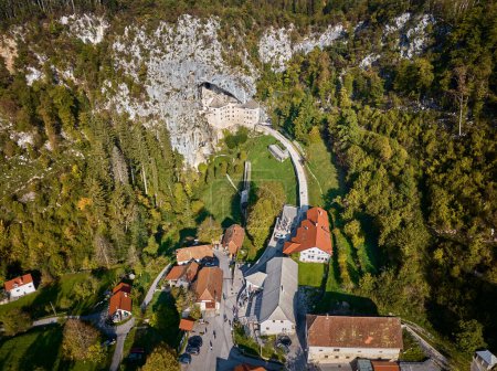Castle of Predjama in Slovenia