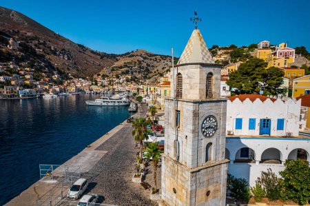 Photo for Panormitis in Symi Island, Greece - Royalty Free Image