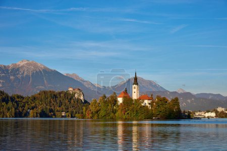 Téléchargez les photos : Lake of Bled in Slovenia - en image libre de droit