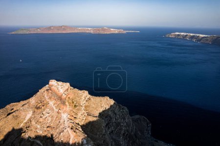 Téléchargez les photos : Beauté de Santorin Caldera, Grèce - en image libre de droit