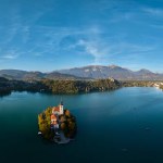 Lake of Bled in Slovenia
