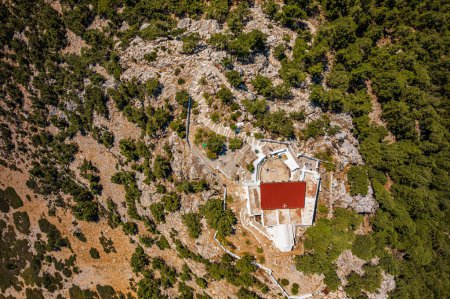Foto de Monasterio de Tsampika en Rodas, Grecia - Imagen libre de derechos