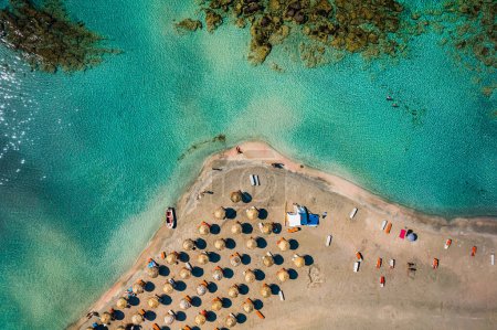 plage d'Elafonissi en Crète, Grèce