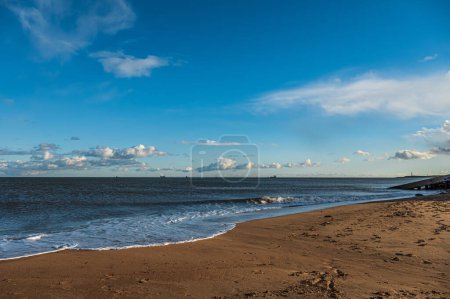 Photo for Beach Front in Aberdeen, Scotland - Royalty Free Image