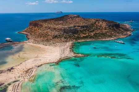 Foto de Playa de Balos en Creta, Grecia - Imagen libre de derechos