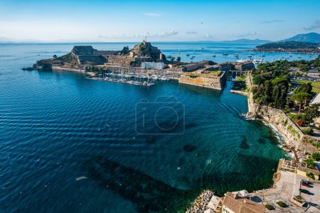 Foto de Antiguo Fortaleza Veneciana en Corfú, Grecia - Imagen libre de derechos