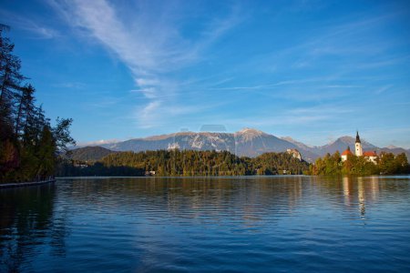 Foto de Lake of Bled in Slovenia - Imagen libre de derechos