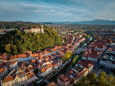 City of Ljubljana in Slovenia, Europe