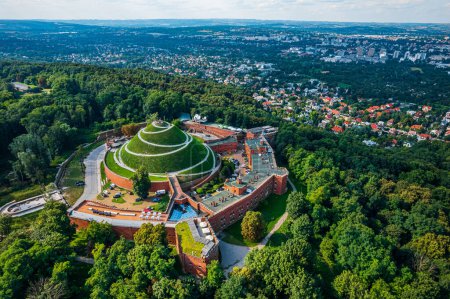 Foto de Kosciuszko Mound en Cracovia, Polonia - Imagen libre de derechos