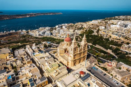 Foto de Santuario de Nuestra Señora de Melliea, Malta - Imagen libre de derechos