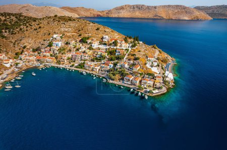 Photo for Panormitis in Symi Island, Greece - Royalty Free Image