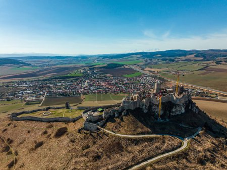 Foto de Ruinas del Castillo de Spis en Eslovaquia - Imagen libre de derechos