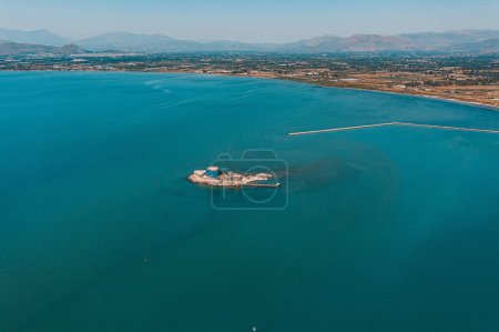 Photo for Town of Nafplio in Greece on background - Royalty Free Image
