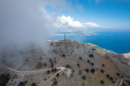 Photo for View of the mountains from the top in Greece - Royalty Free Image
