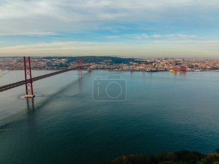 Photo for Sanctuary of Christ the King in Lisbon, Portugal - Royalty Free Image