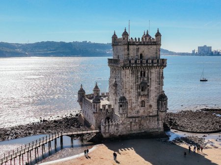 Foto de Torre de Belem en Lisboa, Portugal - Imagen libre de derechos