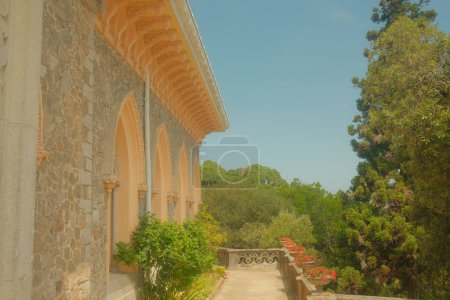 Photo for Beautiful view of the vintage Monserrate Palace in Sintra, Portugal - Royalty Free Image
