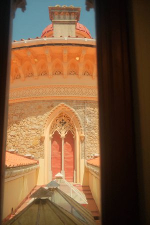 Foto de Hermosa vista del antiguo Palacio Monserrate en Sintra, Portugal - Imagen libre de derechos