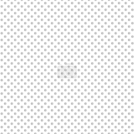 Illustration for Athletic jersey texture. Fabric sport seamless pattern, nylon polyester mesh for athletic sports clothing. Modern uniform textile vector halftone. Textile for uniform, t-shirt material - Royalty Free Image