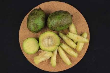 Kedondong oder Ambarella ist ein tropischer Baum, diese Frucht wird häufig als Salatfrucht oder Rujak verwendet