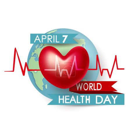 Photo for World health day background - Royalty Free Image