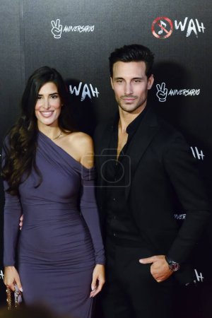 Photo for Lidia Torrent and Jaime Astrain attended the photocall of the 2nd Anniversary of WAH MADRID, the food, show and party at IFEMA, Madrid Spain. Madrid Spain September 7th 2023 - Royalty Free Image