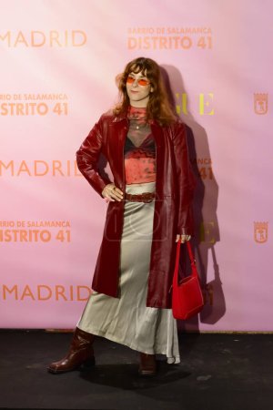 Foto de Ines De Leon asistió a Vogue Fashions Night Out 2023 en el distrito de la moda, Distrito de Salamanca 41 Madrid España. Madrid España 21 de septiembre de 2023 - Imagen libre de derechos