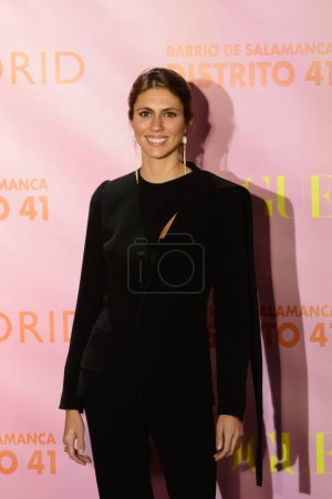 Téléchargez les photos : Ana Cristina Portillo Domecq a assisté à Vogue Fashions Night Out 2023 dans le quartier de la mode, district de Salamanque 41 Madrid Espagne. Madrid Espagne 21 septembre 2023 - en image libre de droit