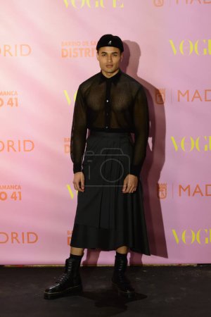 Foto de Felipe Londoo asistió a Vogue Fashion Night Out 2023 en el distrito de moda Salamanca Distrito 41 Madrid España Madrid España 21 de septiembre 2023. - Imagen libre de derechos