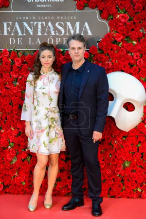 Photo for Gernimo Rauch attended the Spanish edition of the musical, Phantom of the Opera Fantasma de la pera by Andrew Lloyd Webber in Madrid. The premiere was held at the Umusic Hotel Teatro Albniz, Madrid Spain. Madrid Spain October 3rd 2023. - Royalty Free Image