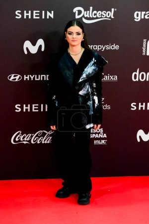 Téléchargez les photos : Lucia de la Puerta au photocall lors du Gala GenZ Awards 2023 qui s'est tenu à La Station de Musique, à Madrid Espagne 14 novembre 2023. - en image libre de droit