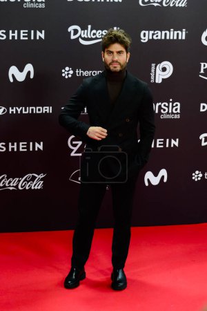 Téléchargez les photos : Rodrigo Fuertes au photocall lors du Gala GenZ Awards 2023 qui s'est tenu à La Station de Musique, à Madrid Espagne 14 novembre 2023. - en image libre de droit