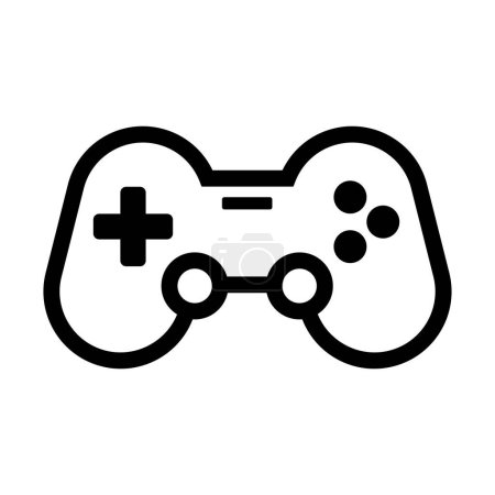 Icono del controlador de juego. ilustración vectorial