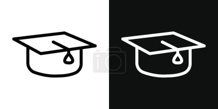 Meistersymbole gesetzt. Expertise und Proficiency Vektor Logo Symbol in schwarz gefüllt und umrissen Stil. Ein Zeichen für den Erfolg.