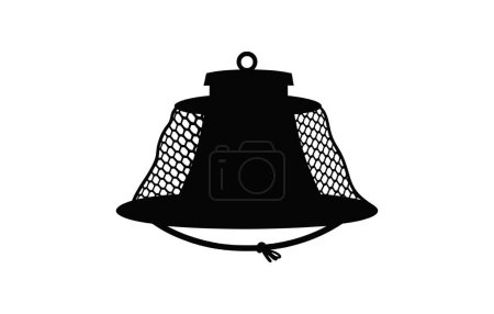 Illustration for Cute Fishermans Hat Vector , Fishermans Hat Icon Illustration, - Royalty Free Image
