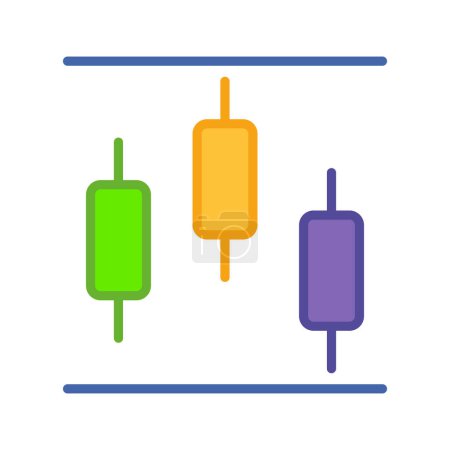 Illustration for Settings sliders line icon. Options, menus, functions, selection, options, configuration, variation. Vector colored icon on a white background for business - Royalty Free Image
