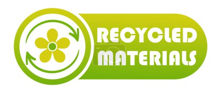 Illustration for Materials recycling line icon. Circular economy, recycling, sustainable materials, innovation, waste transformation. Vector linear icon for business and advertising - Royalty Free Image