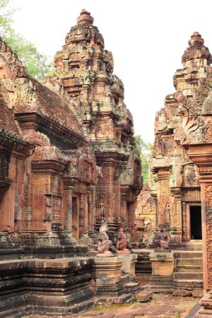 Explore the intricate carvings and architectural beauty of Angkor Wat Temple in Siem Reap, Cambodia. Ideal for history and travel enthusiasts.
