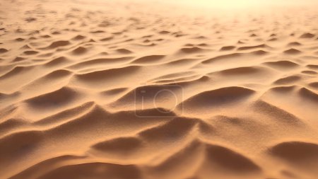 Beau sable de plage fond flou