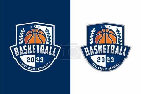 Basketball club sport logo design
