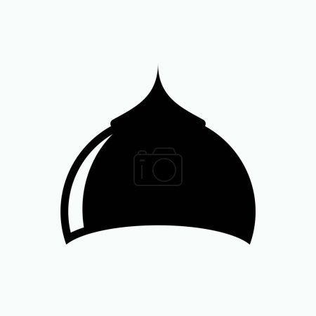 Téléchargez les photos : Icône de mosquée. Aïd Moubarak. Symbole de culte musulman. - en image libre de droit