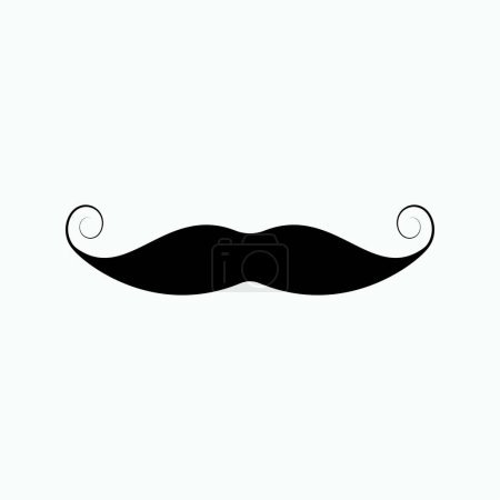 Téléchargez les photos : Icône moustache. Maskulin, Homme Symbole - Vecteur. - en image libre de droit