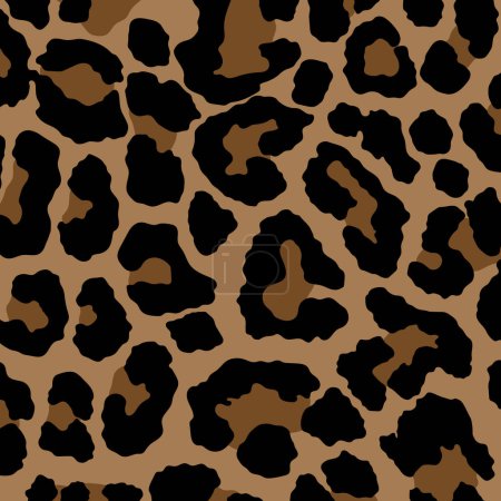 Téléchargez les photos : Modèle sans couture imprimé léopard, guépard et jaguar. Design de motif sans couture imprimé peau animale. - en image libre de droit