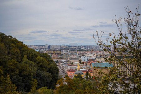 Photo for Incredible view from the mountain on the right bank of Kyiv - Royalty Free Image