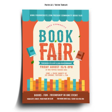 Book Fair Poster Template