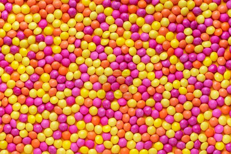 Photo for Photography of colourful candies, sweets, texture background - Royalty Free Image